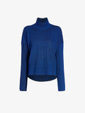Proenza Schouler Still Life image of Elysia Sweater in Ladder Stripe Knits in BlueBlack