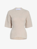 Proenza Schouler Still Life image of Dana Sweater in Wool in Off White