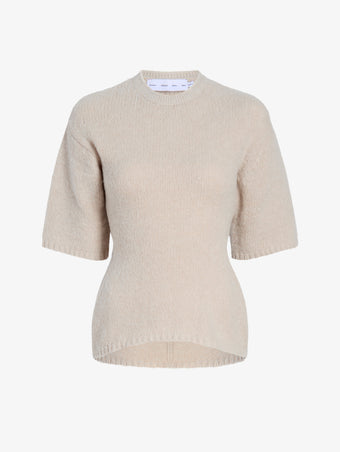 Proenza Schouler Still Life image of Dana Sweater in Wool in Off White