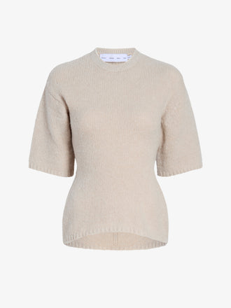 Proenza Schouler Still Life image of Dana Sweater in Wool in Off White
