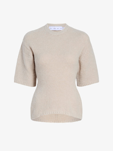 Proenza Schouler Still Life image of Dana Sweater in Wool in Off White