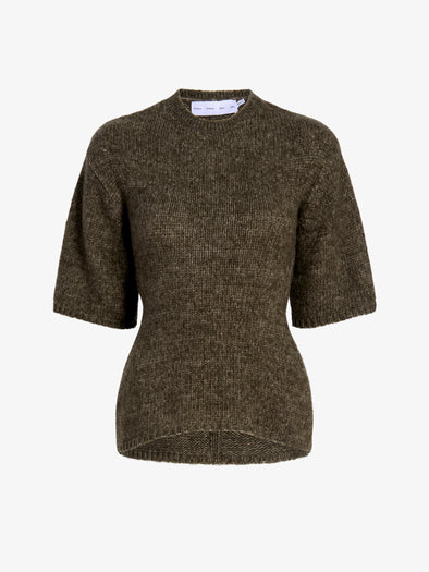 Proenza Schouler Still Life image of Dana Sweater in Wool in Branch