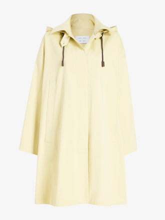 Proenza Schouler Still Life image of Camryn Trench in Outerwear Cotton in Straw