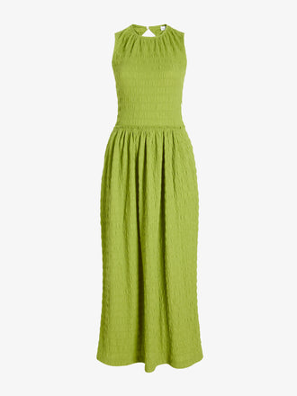 Proenza Schouler Still Life image of Zoira Dress in Textured Cotton in Apple