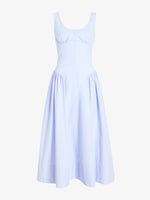 Proenza Schouler Still Life image of Kendall Dress in Tech Cotton in Sky