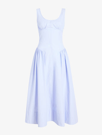 Proenza Schouler Still Life image of Kendall Dress in Tech Cotton in Sky