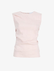 Proenza Schouler Still Life image of Anoushka Top in Linen Slub in Orchid