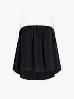 Proenza Schouler Still Life image of Vanna Top in Soft Jersey in BlackWhite