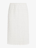Proenza Schouler Still Life image of Lori Skirt in Textured Cotton in Off White