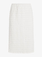 Proenza Schouler Still Life image of Lori Skirt in Textured Cotton in Off White