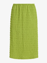 Proenza Schouler Still Life image of Lori Skirt in Textured Cotton in Apple