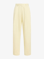 Proenza Schouler Still Life image of Taya Pant in Outerwear Cotton in Straw