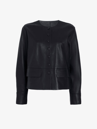 Proenza Schouler Still Life image of Robin Jacket in Leather in Black