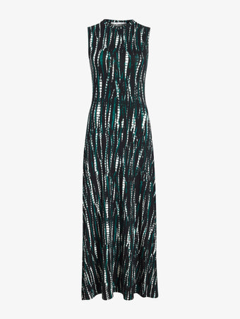 Proenza Schouler Still Life image of Jordyn Dress in Soft Jersey in Black Multi