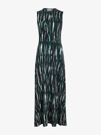 Proenza Schouler Still Life image of Jordyn Dress in Soft Jersey in Black Multi