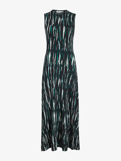 Proenza Schouler Still Life image of Jordyn Dress in Soft Jersey in Black Multi