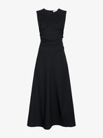 Proenza Schouler Still Life image of Anoushka Dress in Poplin in Black