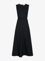 Proenza Schouler Still Life image of Anoushka Dress in Poplin in Black