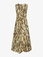 Proenza Schouler Still Life image of Anoushka Dress in Poplin in Carambola Multi
