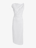 Proenza Schouler Still Life image of Astra Dress in Stretch Lace in Alabaster
