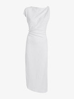 Proenza Schouler Still Life image of Astra Dress in Stretch Lace in Alabaster