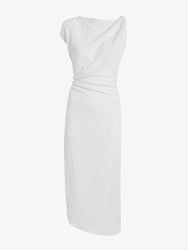 Proenza Schouler Still Life image of Astra Dress in Stretch Lace in Alabaster