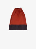 Proenza Schouler Still Life image of Esme Top in Poplin in Brick Black