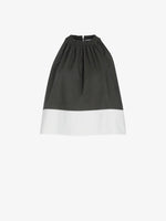 Proenza Schouler Still Life image of Esme Top in Poplin in WillowWhite
