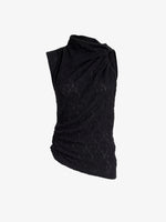 Proenza Schouler Still Life image of Circe Top in Stretch Lace in Black