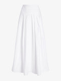 Proenza Schouler Still Life image of Nessa Skirt in Poplin in White