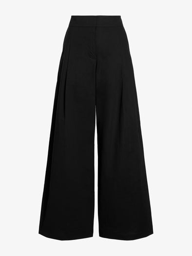 Proenza Schouler Still Life image of Coralie Pant in Poplin in Black