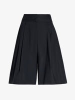 Proenza Schouler Still Life image of Clio Short in Poplin in Black