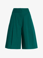 Proenza Schouler Still Life image of Clio Short in Poplin in Spruce