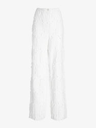 Proenza Schouler Still Life image of Shilo Pant in Jacquard Cotton in Off White