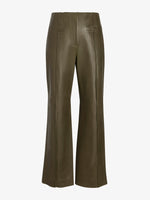 Proenza Schouler Still Life image of Isadora Pant in Leather in Fatigue