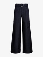 Proenza Schouler Still Life image of Lina Pant in Stretch Twill in Indigo