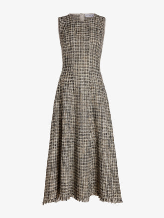 Proenza Schouler Still Life image of Beatrix Dress in Tweed in Black White