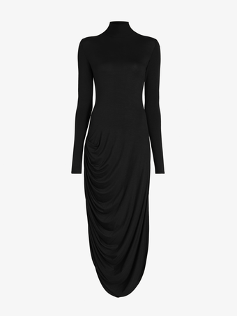 Proenza Schouler Still Life image of Imogen Dress in Soft Jersey in Black