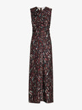 Proenza Schouler Still Life image of Clem Dress in Printed Soft Twill in Coffee Multi