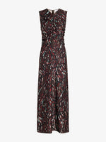 Proenza Schouler Still Life image of Clem Dress in Printed Soft Twill in Coffee Multi