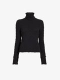 Proenza Schouler Still Life image of Harriet Top in Jersey Jacquard in Black