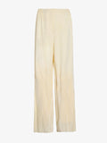 Proenza Schouler Still Life image of Meadow Pant in Crushed Velvet in Pale Yellow