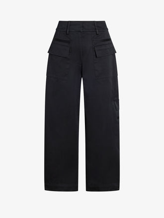 Proenza Schouler Still Life image of Talla Pant in Cotton Twill in Black