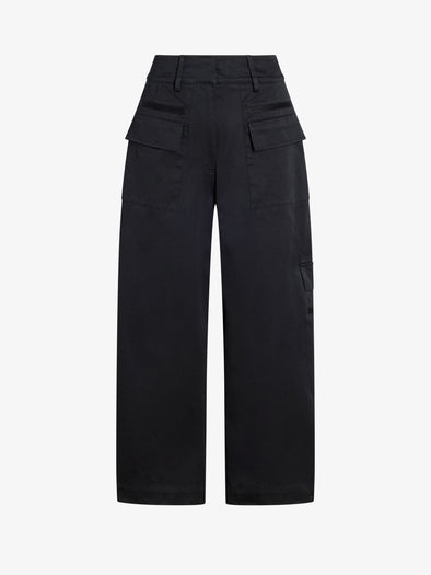 Proenza Schouler Still Life image of Talla Pant in Cotton Twill in Black