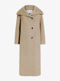 Proenza Schouler Still Life image of Corey Coat in Melton in Oat