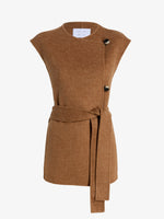 Proenza Schouler Still Life image of Edie Gillet in Double Face Twill in Khaki