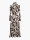 Proenza Schouler Still Life image of Mabel Dress in Jersey in Pale Blue Multi