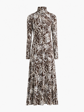 Proenza Schouler Still Life image of Mabel Dress in Jersey in Pale Blue Multi