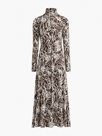 Proenza Schouler Still Life image of Mabel Dress in Jersey in Pale Blue Multi