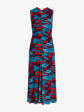 Proenza Schouler Still Life image of Audrey Dress in Printed Soft Jersey in Poppy Multi